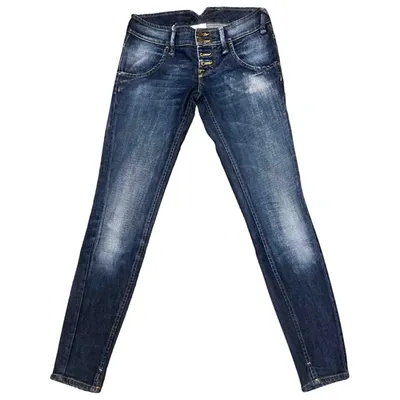 Pre-owned Cycle Slim Jeans In Blue