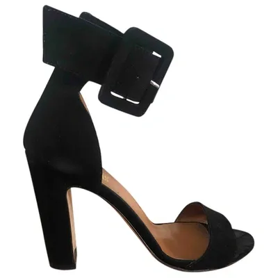 Pre-owned Paris Texas Sandals In Black