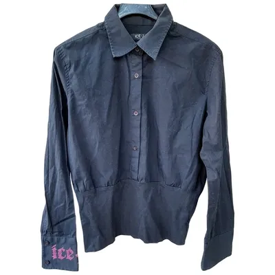 Pre-owned Iceberg Shirt In Black