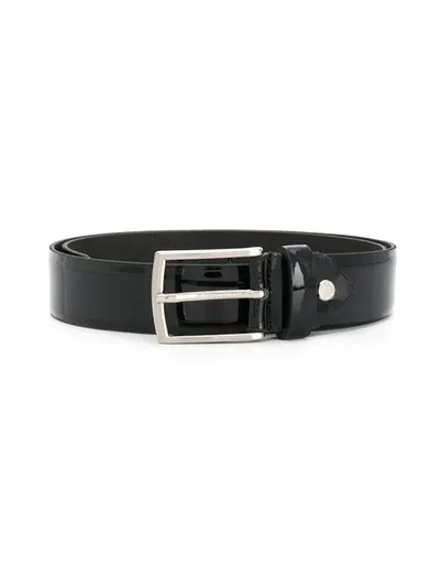 Colorichiari Kids' Pin Buckle Belt In Black