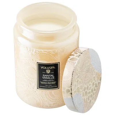 Voluspa Santal Vanille Large Jar Candle