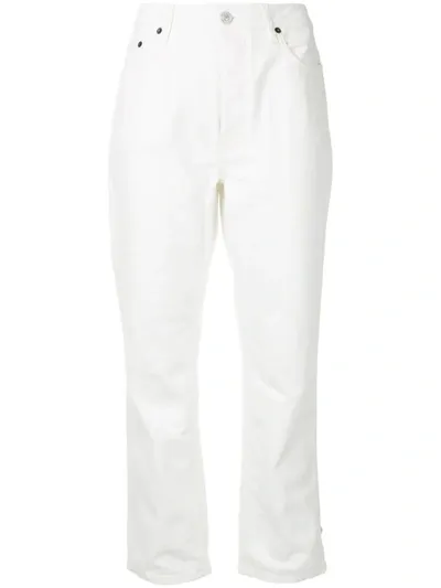 Paul & Joe Detroit Straight-leg Jeans In White