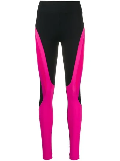 No Ka'oi Colour Block Leggings In Black