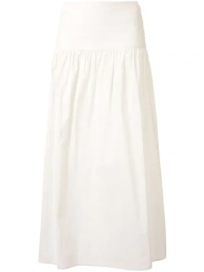 Georgia Alice Rosa Flared Skirt In White