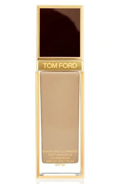 Tom Ford Shade And Illuminate Soft Radiance Foundation Spf 50 In 7.5 Shell Beige