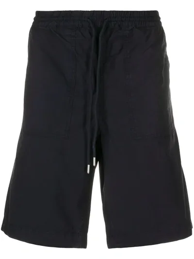 Woolrich Drawstring Shorts In Blue