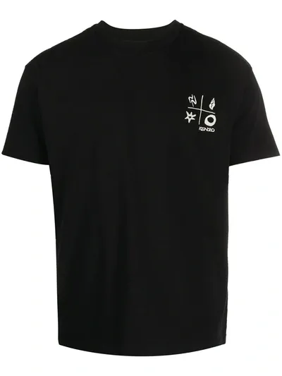 Kenzo Compass T-shirt Colour: Black