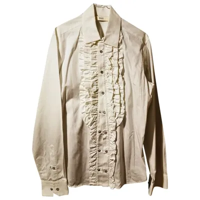 Pre-owned Bally Shirt In White