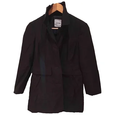 Pre-owned Aspesi Peacoat In Black