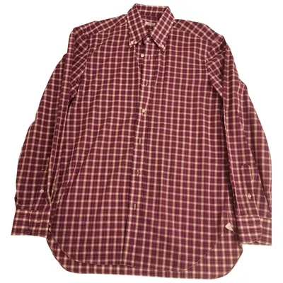 Pre-owned Barba Shirt In Purple