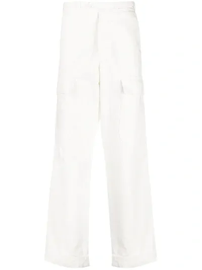 Pt01 Straight-leg Trousers In White