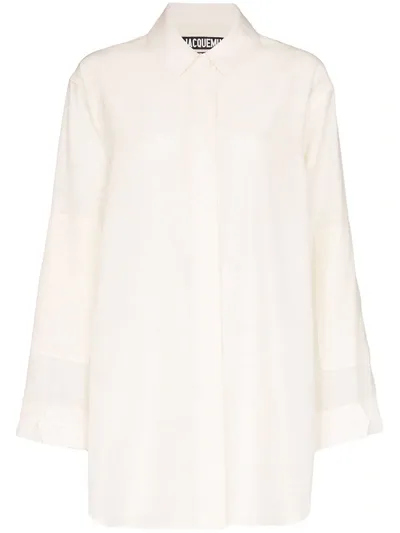 Jacquemus La Chemise Loya Shirt In White