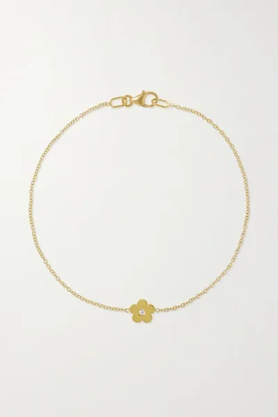 Jennifer Meyer 18-karat Gold Diamond Bracelet