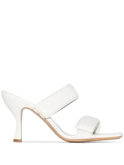 Gia Couture White X Pernille Teisbaek Perni 03 80 Leather Sandals