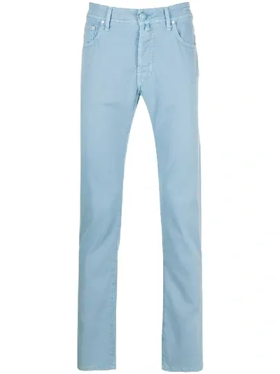 Jacob Cohen Men's Vintage Stretch-cotton 5-pocket Pants In Blue