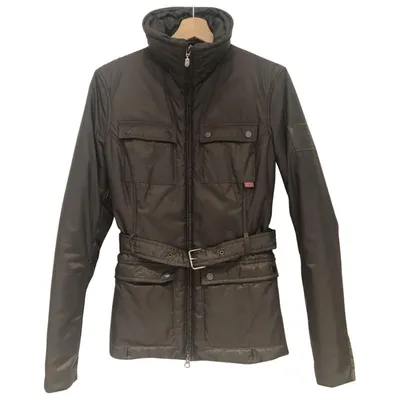 Pre-owned Belstaff Biker Jacket In Brown