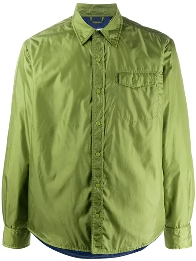 Aspesi Shell Shirt In Green