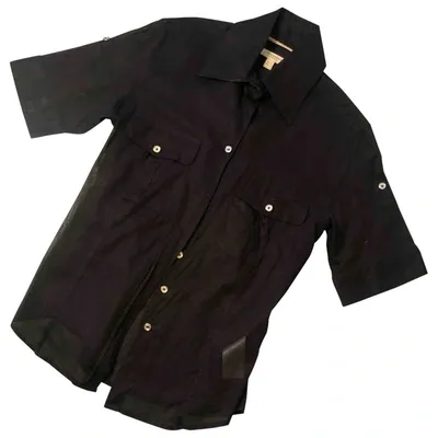 Pre-owned Burberry Shirt In Black