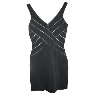 Pre-owned Allsaints Mini Dress In Grey