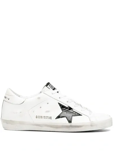 Golden Goose Super Star Low-top Sneakers In White