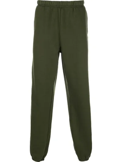 Les Tien Tapered-leg Track Pants In Green