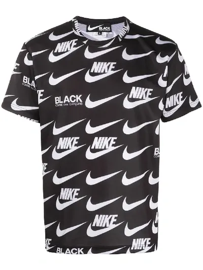 Comme Des Garçons Homme Deux X Nike Black Crew Neck T-shirt