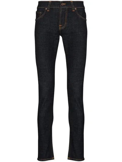 Nudie Jeans Tight Terry Skinny Jeans In Blue