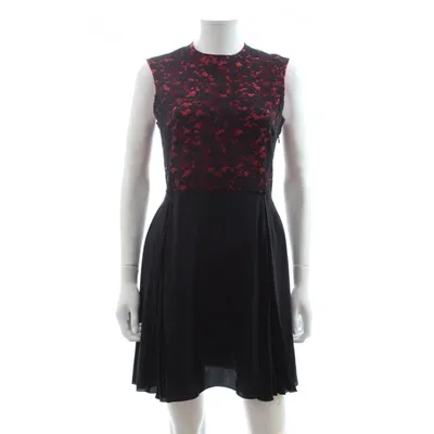 Pre-owned Miu Miu Silk Dress In Black