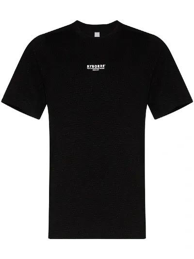 Byborre Logo Print T-shirt In Black