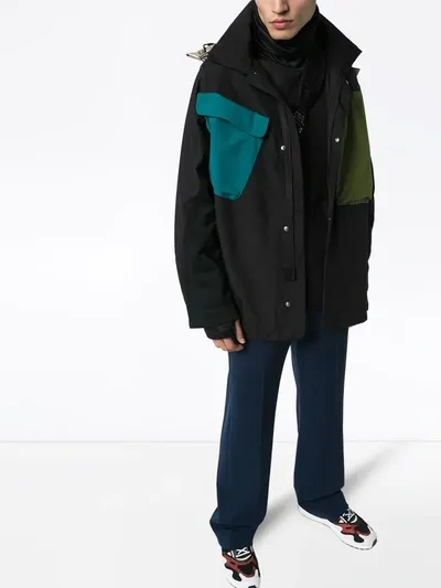 Byborre Black Gore-tex Field Hooded Jacket