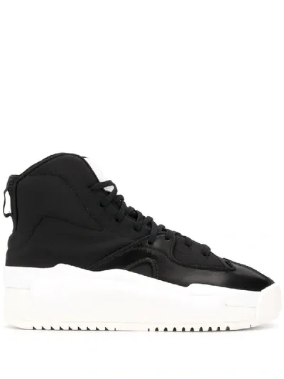 Y-3 Hokori High Top Sneakers In Black