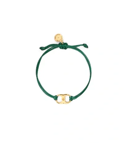 Tory Burch Embrace Ambition Bracelet (nordstrom Exclusive) In Green/tory Gold