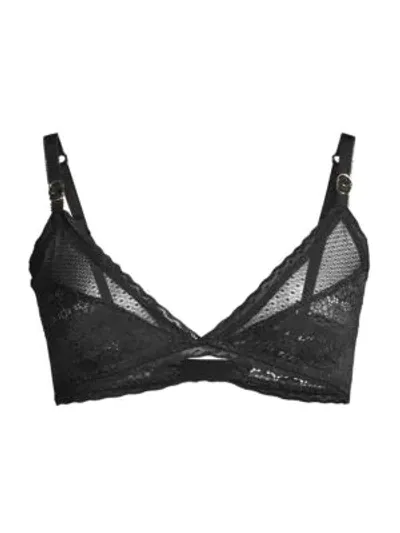 Stella Mccartney Amber Imagining Soft Cup Bra In Black