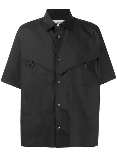 Ambush D-ring Detail Short-sleeve Shirt In Black