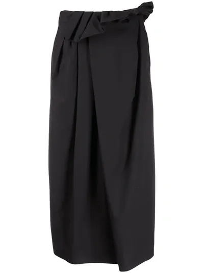 Christian Wijnants Shani Skirt In Black