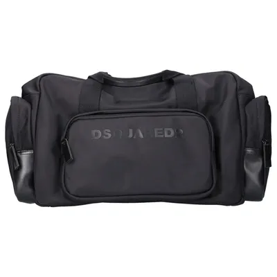 Dsquared2 Women Sportbag Duffle Nylon Logo Black