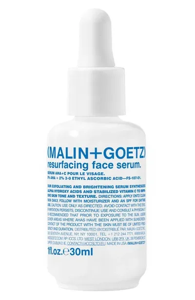 Malin + Goetz Malin And Goetz Resurfacing Face Serum 1 Oz. In White