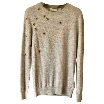 Pre-owned Ted Baker Wool Jumper In Grey