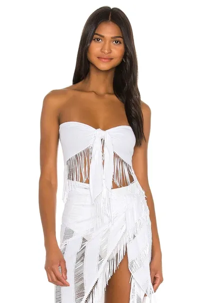 Beach Bunny Haute Summer Top In White