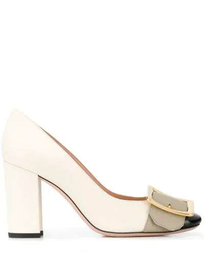 Bally Women's Jackie High Block-heel Pumps In Neutrals