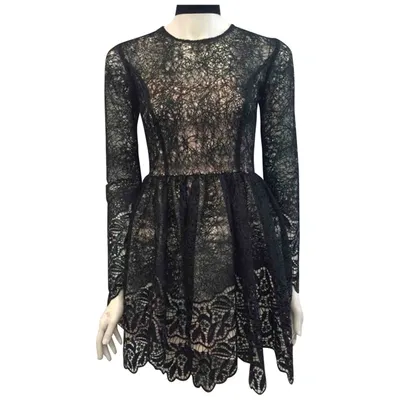 Pre-owned Alexis Dress In Black