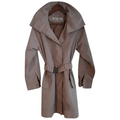 Pre-owned Kenneth Cole Coat In Beige