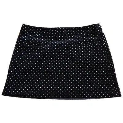 Pre-owned Bonpoint Mini Skirt In Black