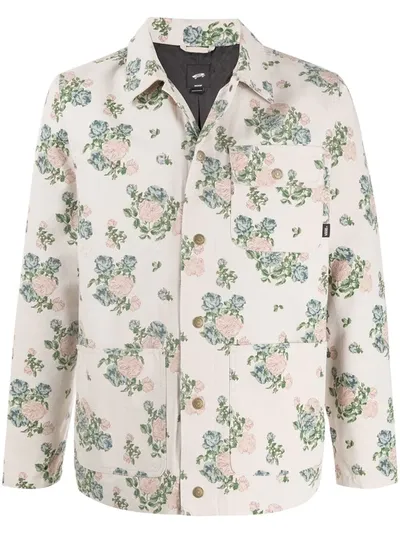 Vans X Jim Goldberg Chore Rose-print Jacket In Neutrals