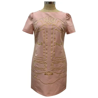 Pre-owned Vivetta Mini Dress In Pink