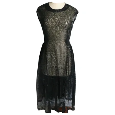 Pre-owned Sister Jane Maxi Dress In Black