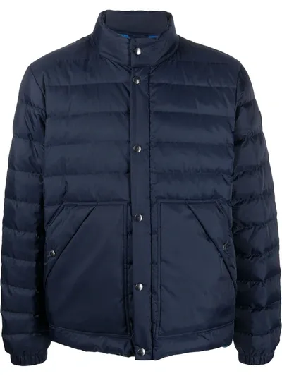 Woolrich Sierra Ripstop Lightweight Down Jacket In Blue