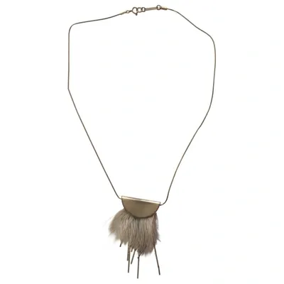 Pre-owned Isabel Marant Necklace In Gold