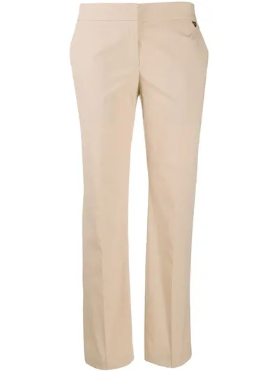 Twinset Slim Fit Chinos In Neutrals