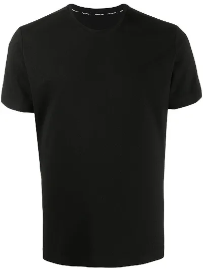 Peuterey Tonic Piq Tape T-shirt In Black